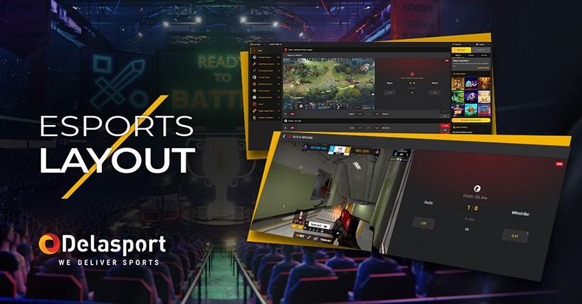 Step into the game with new Esports Layout from Delasport