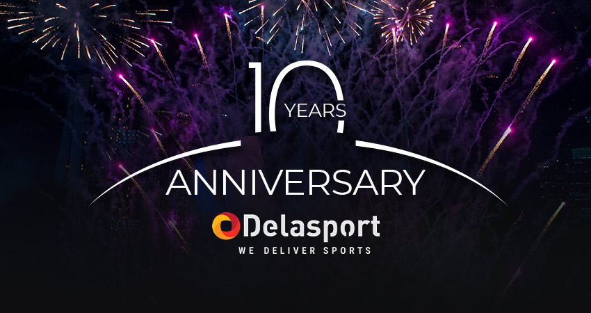 Delasport is celebrating its 10th anniversary of great achievements and growth