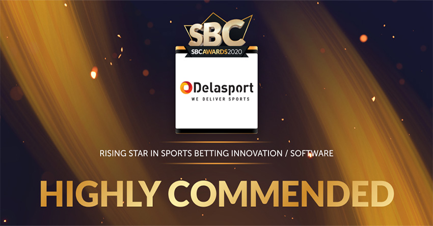 Delasport highly commended at the 7th Annual SBC Awards 2020