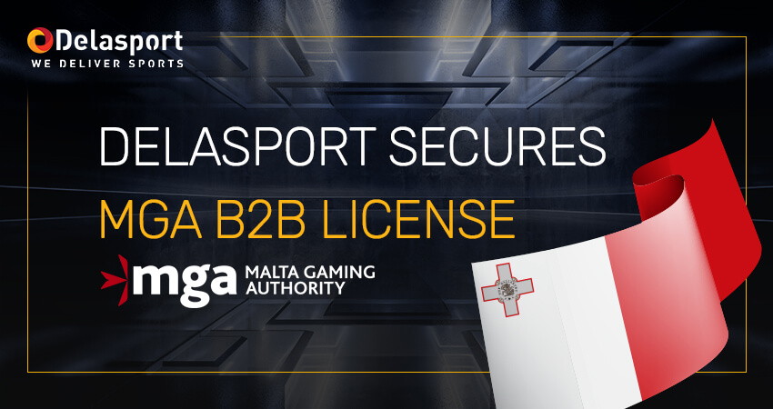 Delasport secures B2B license for Sports, Casino and PAM from the Malta Gaming Authority