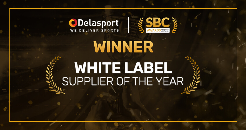 Delasport awarded White Label Supplier of the Year