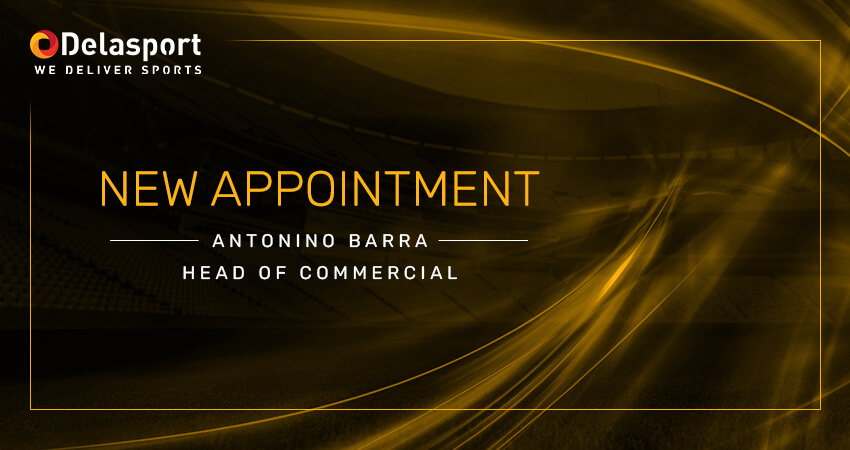 Delasport welcomes Antonino Barra as the new Head of Commercial